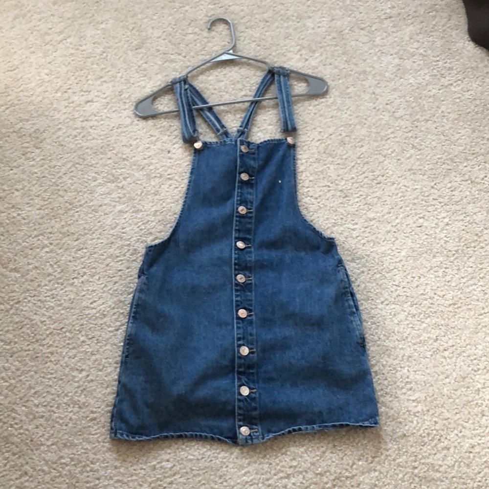 Forever 21 overall dress in size fits XS